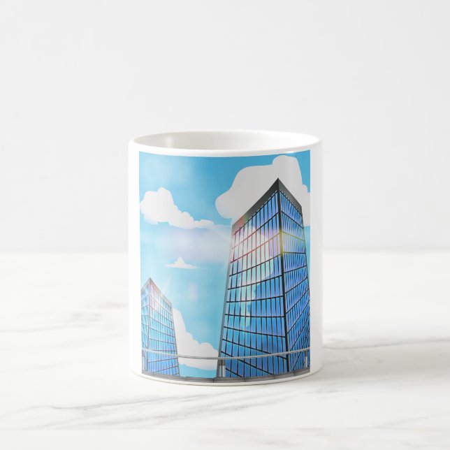 Mug Deux gratte-ciels (Centre)