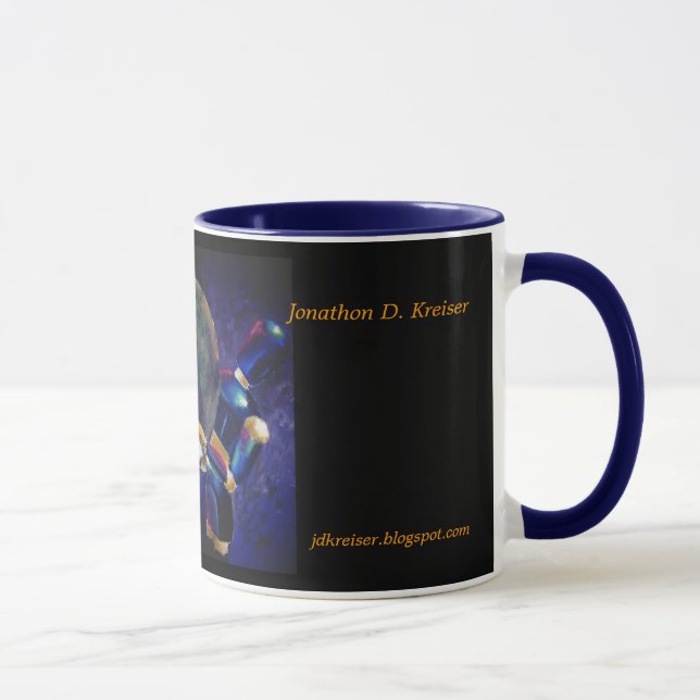 Mug Deux hommes bleus (Droite)