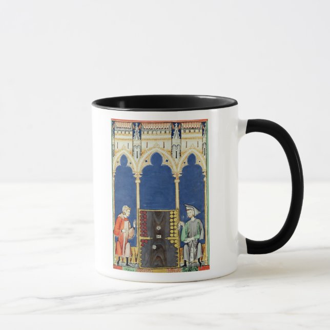 Mug Deux joueurs de backgammon (Droite)