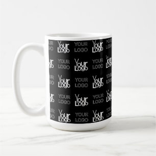Mug Deux logos ou images Motif répétitif