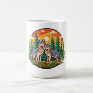 Mug Deux loups