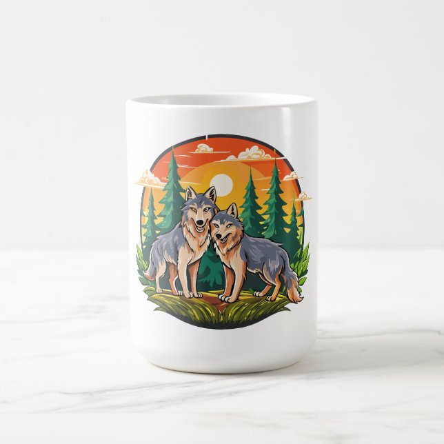 Mug Deux loups (Centre)