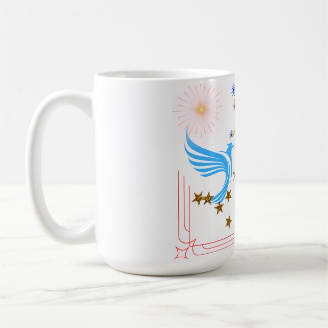 Mug Deux oiseaux majestueux (Gauche)