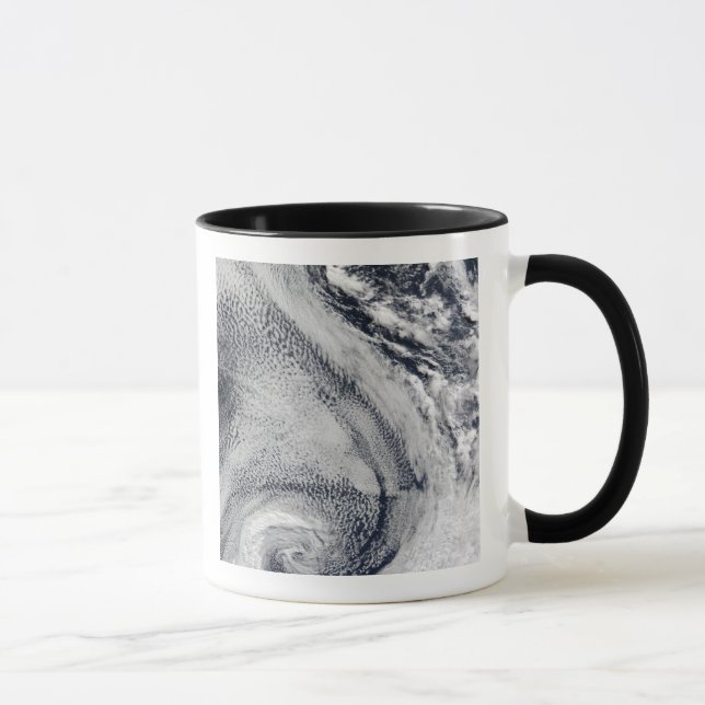 Mug Deux ouragans polaires en forme de S (Droite)