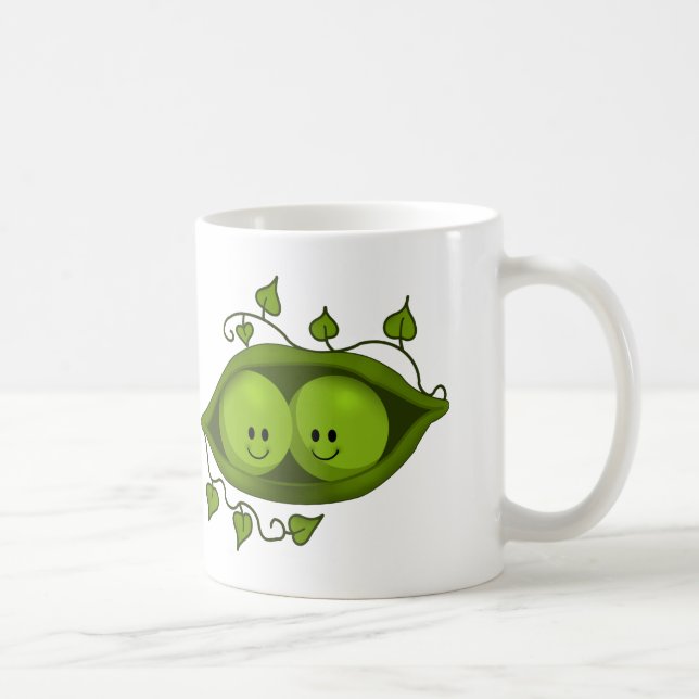 Mug Deux Petits Pois En Pois (Droite)