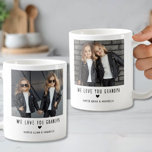 Mug Deux photos Nous t'aimons Grand-père
