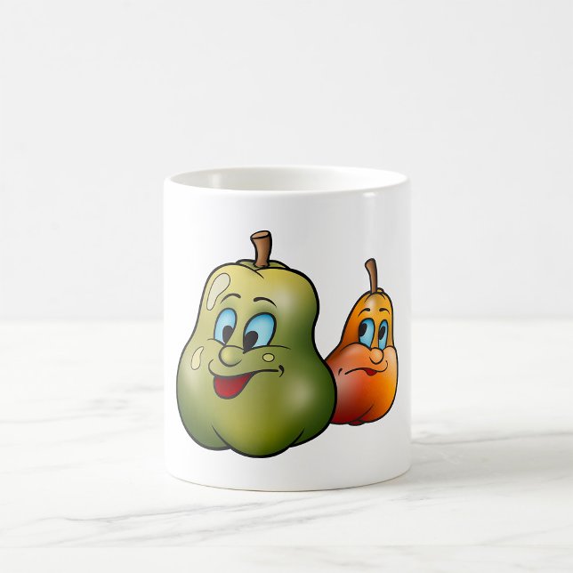 Mug Deux Poires Heureuses (Créateur téléchargé)