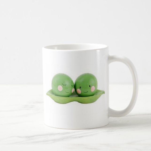 Mug Deux pois dans une cosse (Droite)