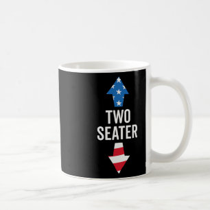 Mug Deux sièges Usa 4 Juillet 2024 White Trash Party A