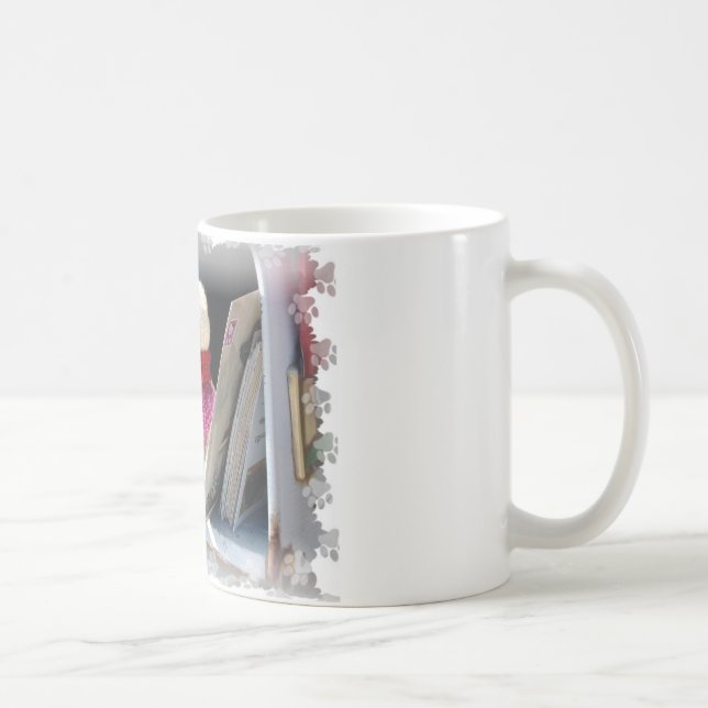 Mug Deux souris de curiosités (Droite)