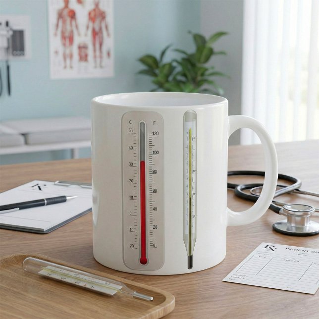 Mug Deux Thermomètres (Créateur téléchargé)