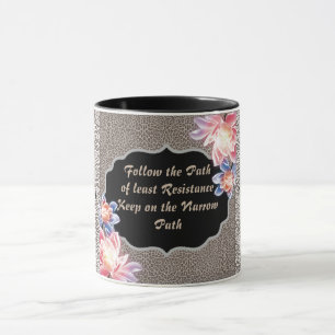 Mug Deux tonalités Posters de animaux : suivre le che