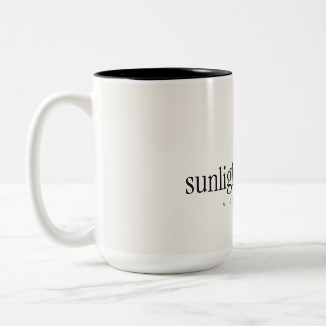 Mug Deux Tons Amoureux des Plantes Lumière du Sole (Gauche)