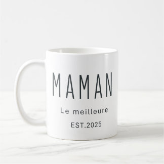 Mug deux tons gravé sur mesure : tasse à café en g
