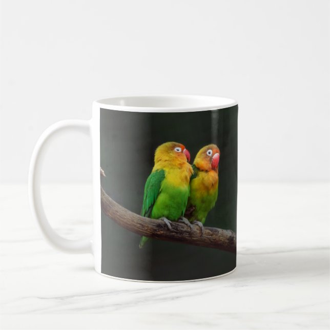Mug Deux tourterelles sur une branche (Gauche)