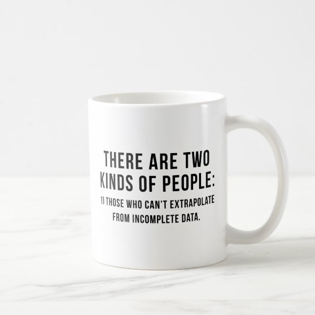 Mug Deux Types De Personnes (Droite)