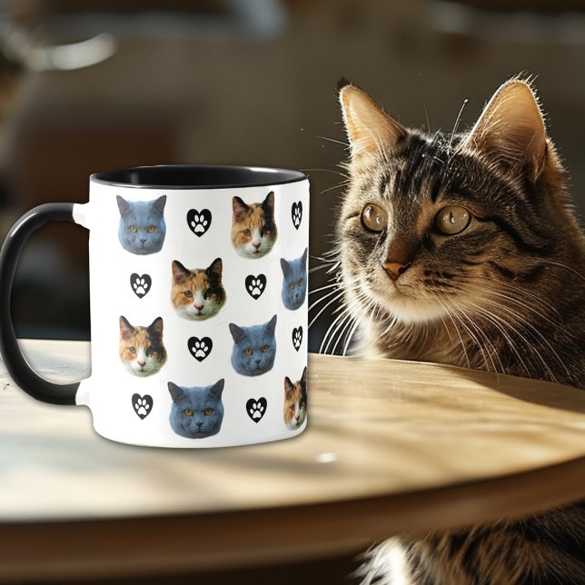 Mug Deux Visages Pour Animaux, Créez Votre Propre Phot (Créateur téléchargé)