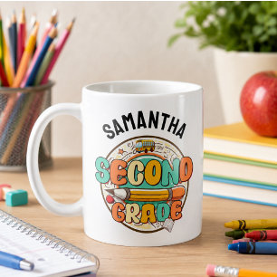 Mug Deuxième année – Cahier de fournitures scolaires m