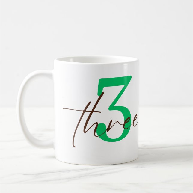 Mug Deuxième anniversaire (Gauche)