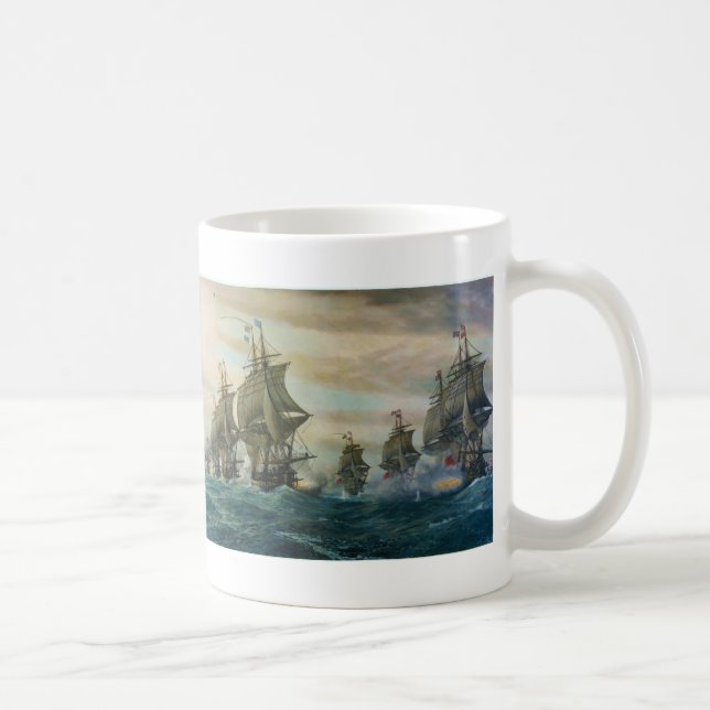 Mug Deuxième bataille des caps de la Virginie (Droite)