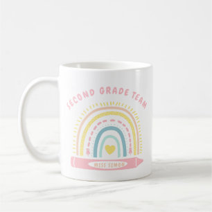 Mug Deuxième équipe de 2e année professeur de groupe R