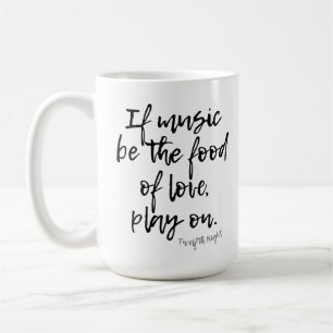 MUG DEUXIÈME NUIT SHAKESPEARE MUSIQUE LOVE PLAY