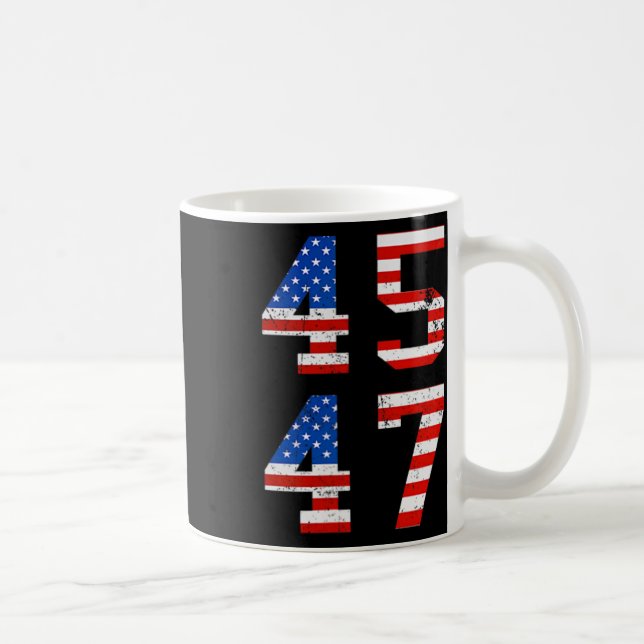 Mug (Devant Et Recto) Jésus Est Mon Sauveur Trump Est  (Droite)