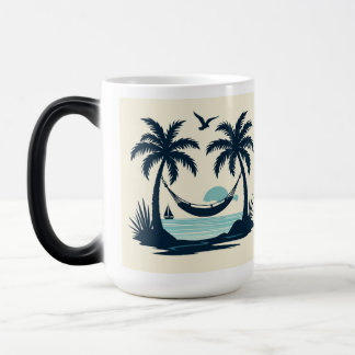 Mug d'évasion tropicale se détendre au Paradis cha