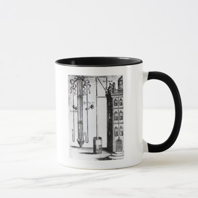 Mug Développement de Robert Boyle de la pompe à eau (Droite)