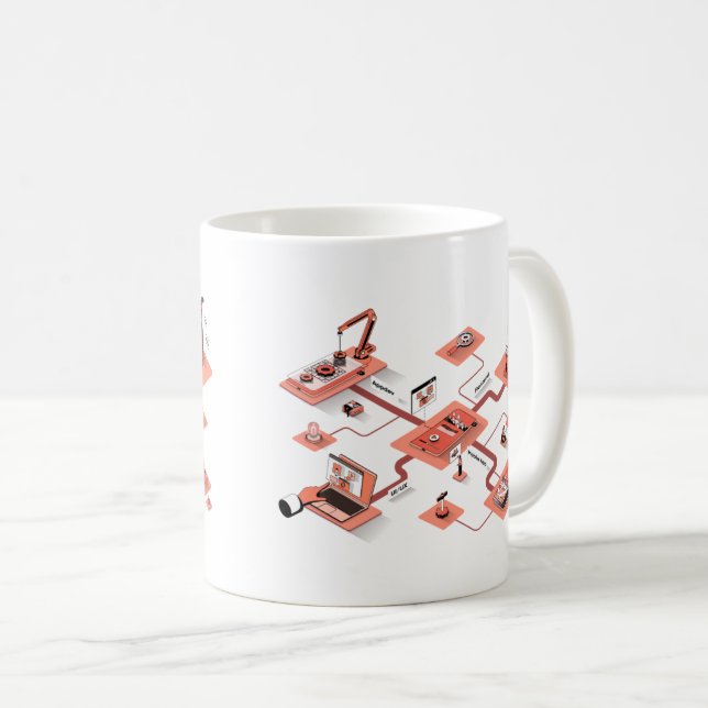 Mug Développement des entreprises (Devant droit)