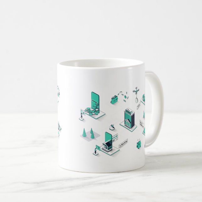 Mug Développement des entreprises (Devant droit)