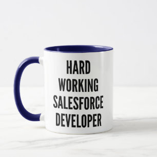 Mug Développeur de Salesforce de travail dur