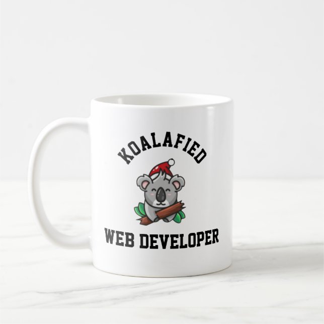 Mug Développeur Web Koalafied (Gauche)