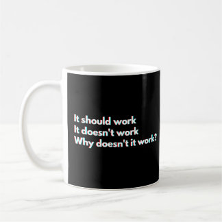 Mug Développeurs et programmeurs drôle de dicton de tr