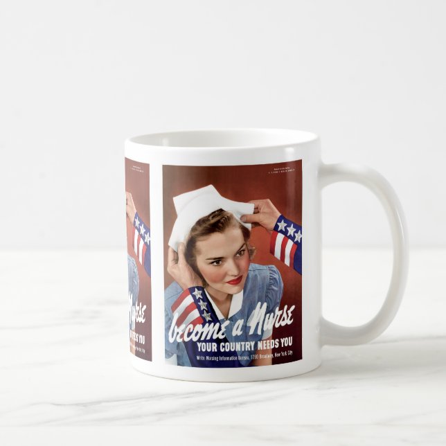 Mug Devenez Infirmière (Droite)