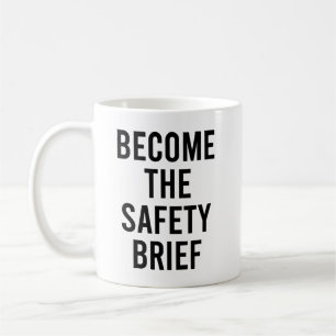 Mug Devenez le résumé de sécurité drôle et sarcastique
