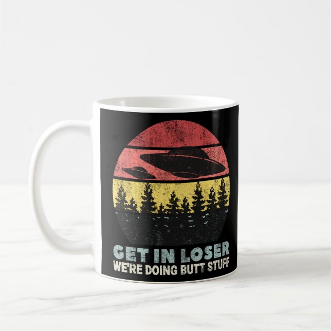 Mug Devenez Loser Nous Faisons Du Beurre Alien Ufo Abd (Gauche)