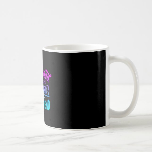 Mug Devenir adulte ne recommanderait pas de citations  (Droite)