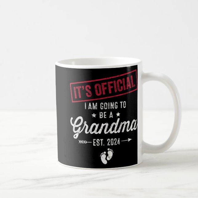 Mug Devenir Grand-Mère Premier Jour Des Mères Pour Gra (Droite)