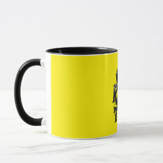Mug Devenir riche ou mourir en essayant — Typographie