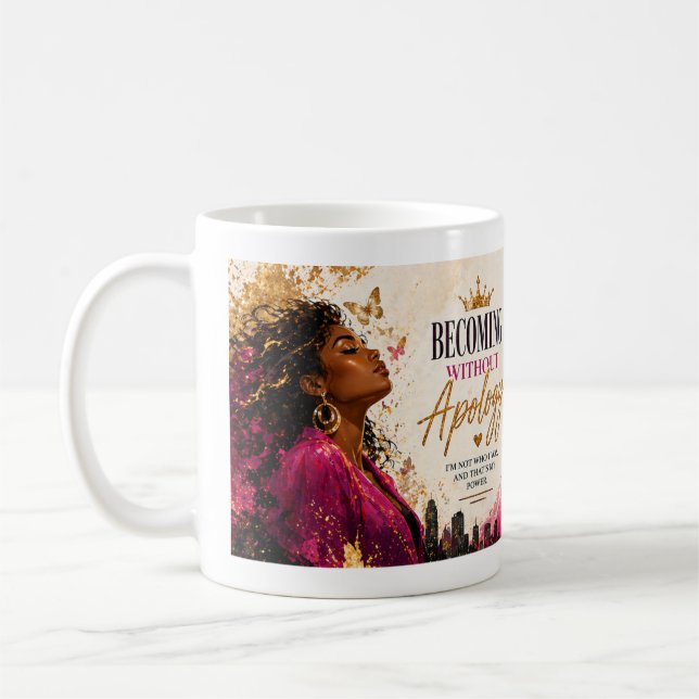 Mug Devenir sans excuses (Gauche)