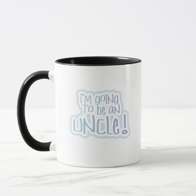 Mug Devenir un Tshirt et un Cadeau à l'oncle (Gauche)