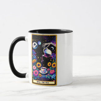 Mug Déverser La Carte Tea Tarot