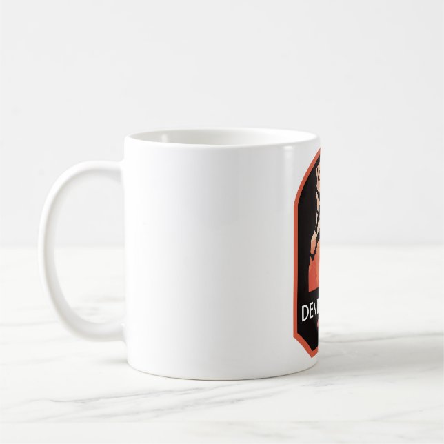 Mug Devils Tower Wyoming Rock Escalade T-shirt actif (Gauche)