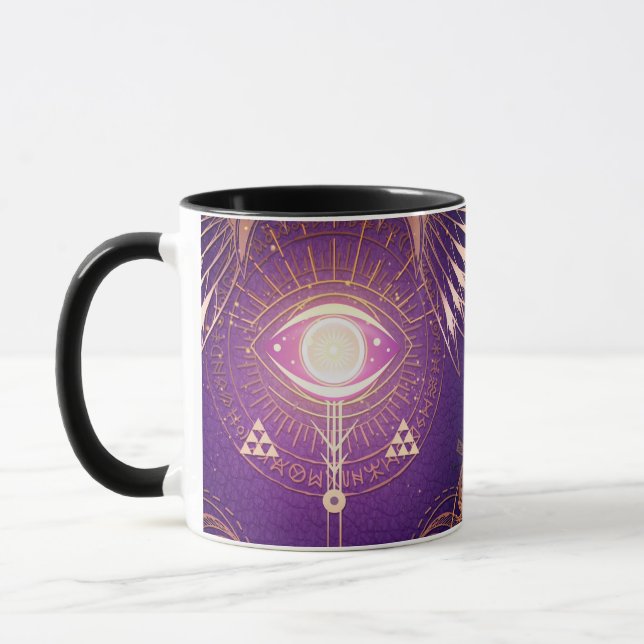 Mug Dévine obscure mystique oeil d'arcane de l'éternit (Gauche)