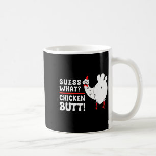Mug Devinette drôle quoi_ Cul de poulet ! Conception g