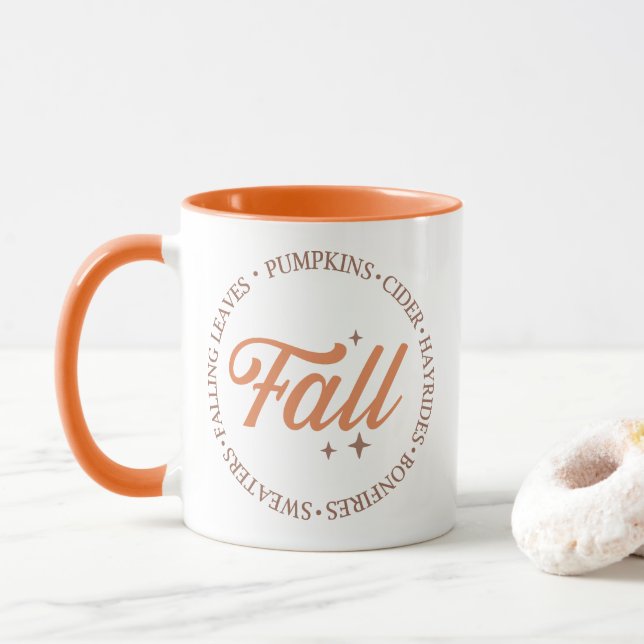 Mug Devis d'automne (Avec donut)