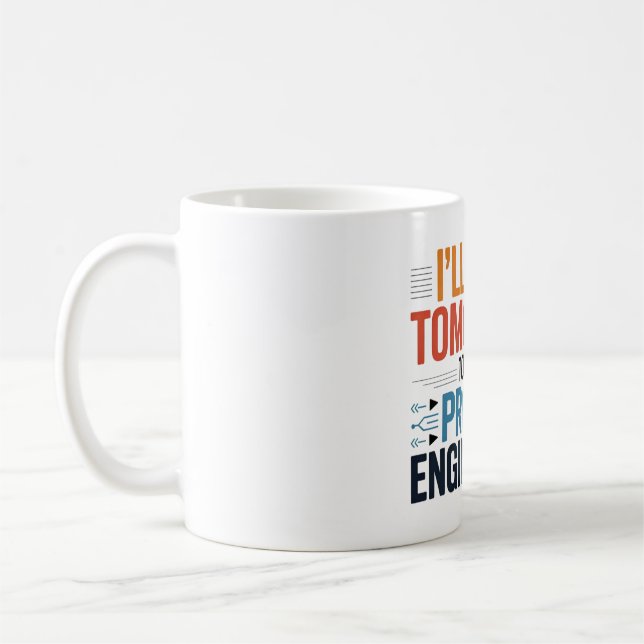 Mug Devis de Geek d'ingénierie rapide AI amusant (Gauche)