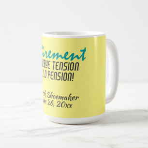 Mug Devis de retraite amusant personnalisé