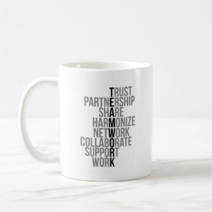 Mug Devis de travail d'équipe